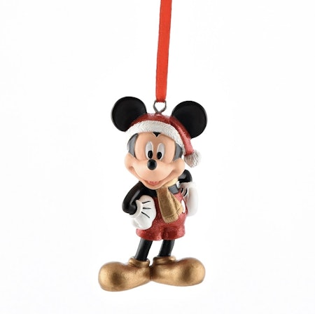 Mikke julefigur, resin,