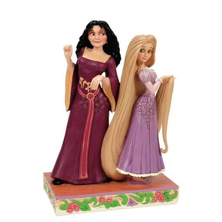 Rapunzel og Mor Gothel H21,5cm