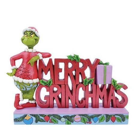 Merry Grinchmas H18cm, JUL 2024