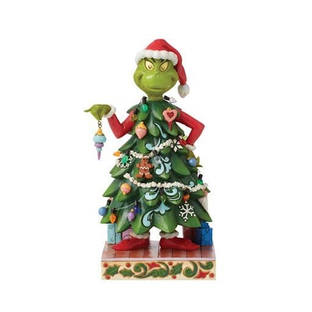 Grinch kledd som Juletre H21cm