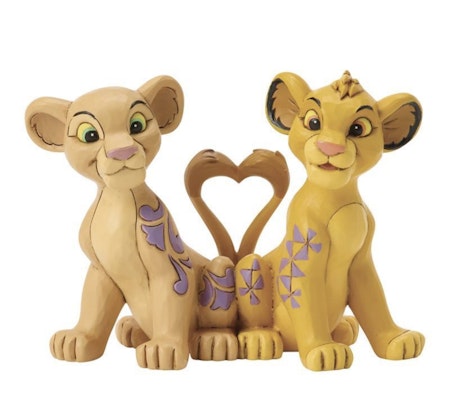 The circle of love,Simba og Nala, H8 cm, jul25