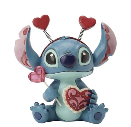 Stitch, sucker for love, H13cm, jul25