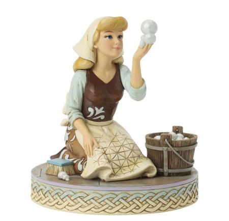 Hope in every bubble, Cinderella, Askepott H13cm Jul 25