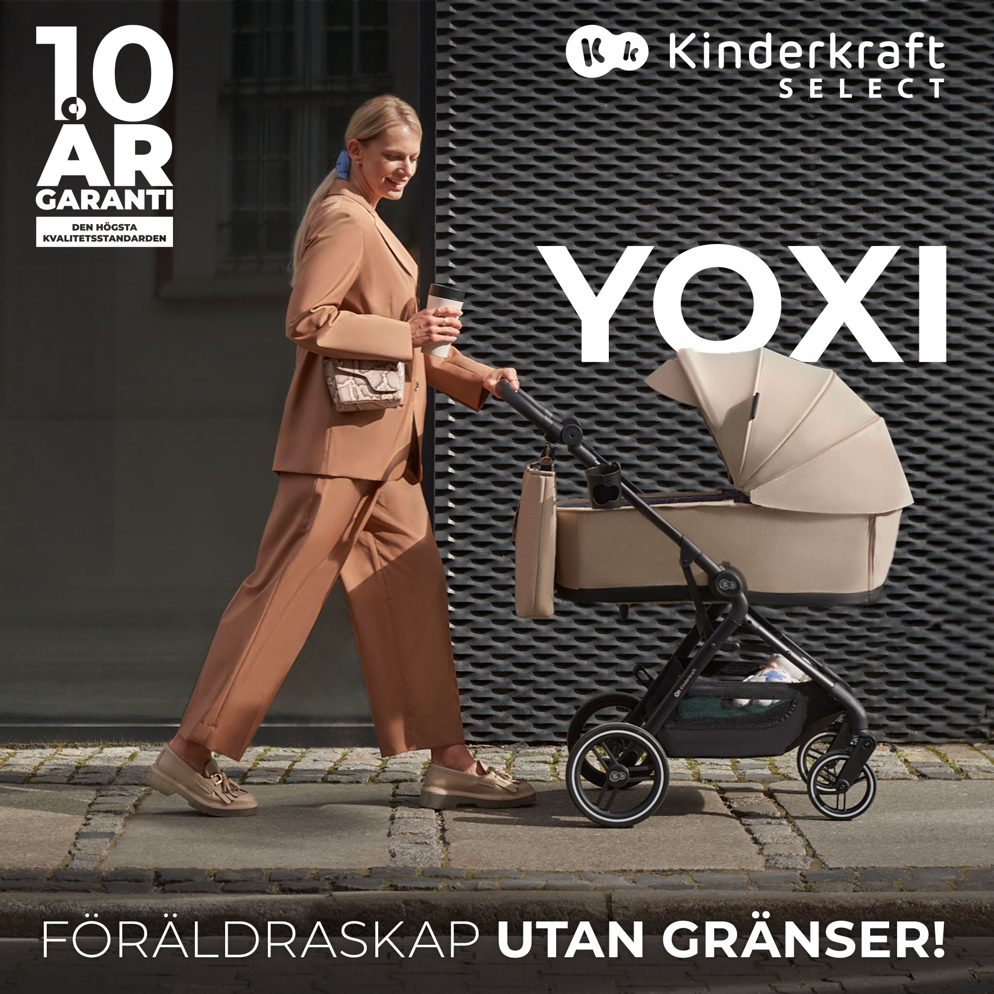 YOXI 2 in 1 barnvagn - Beba Barnbutik Malmö