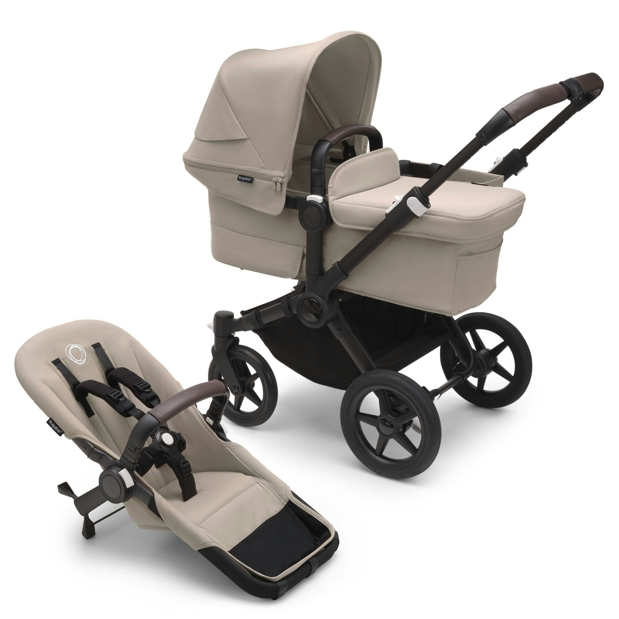 Bugaboo Donkey 5 Desert Taupe - Beba Barnbutik Malmö