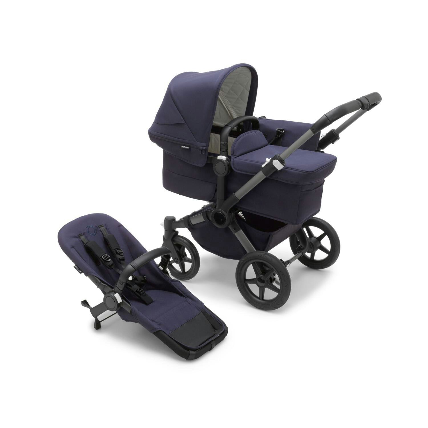 Bugaboo Donkey 5 Mono Classic Navy Barnvagn. Baby Shop Malmö