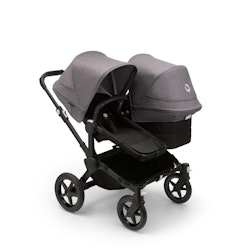 Bugaboo Donkey 5 Duo Black Grey Melange