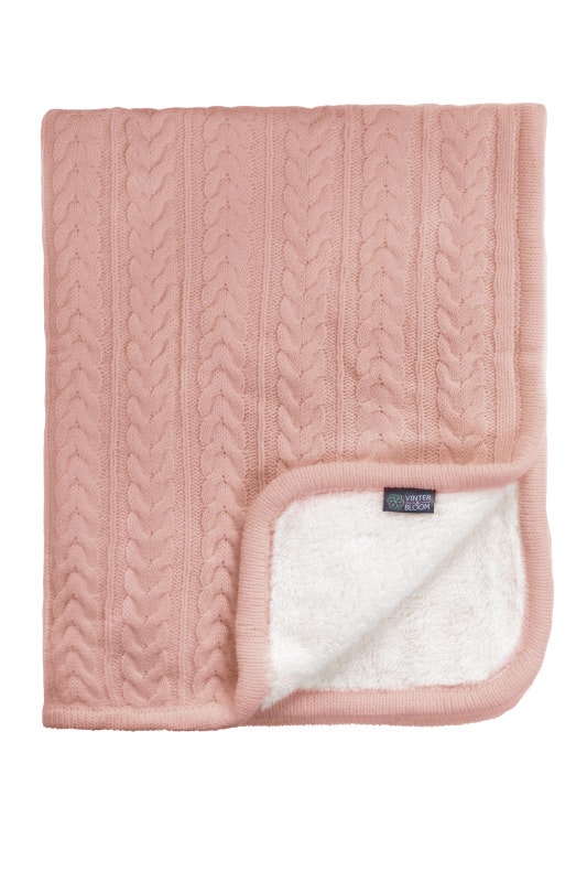 Vinter & Bloom Cuddly Filt Dusty Rose