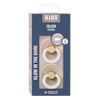 BIBS Colour Blush Vanilla Glow 6+ Latex 2-pack