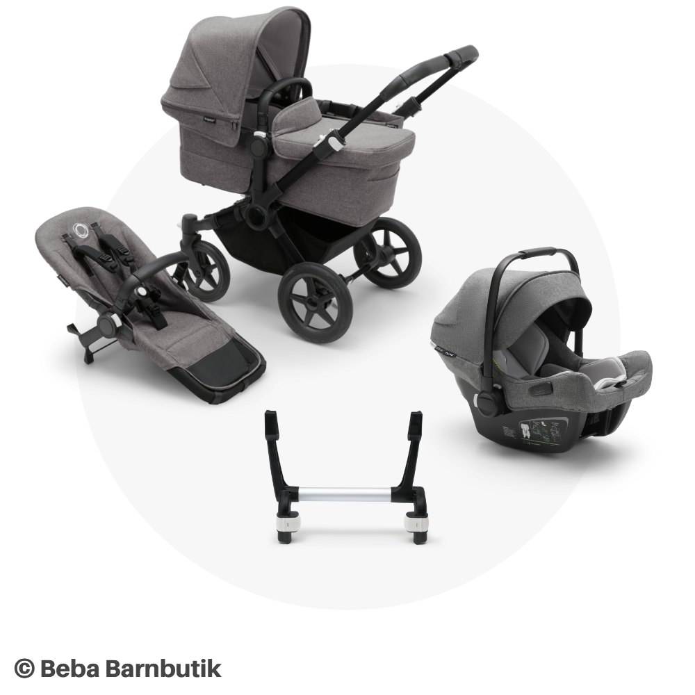 Bugaboo Donkey 5 Mono + Turtle Air Babyskydd