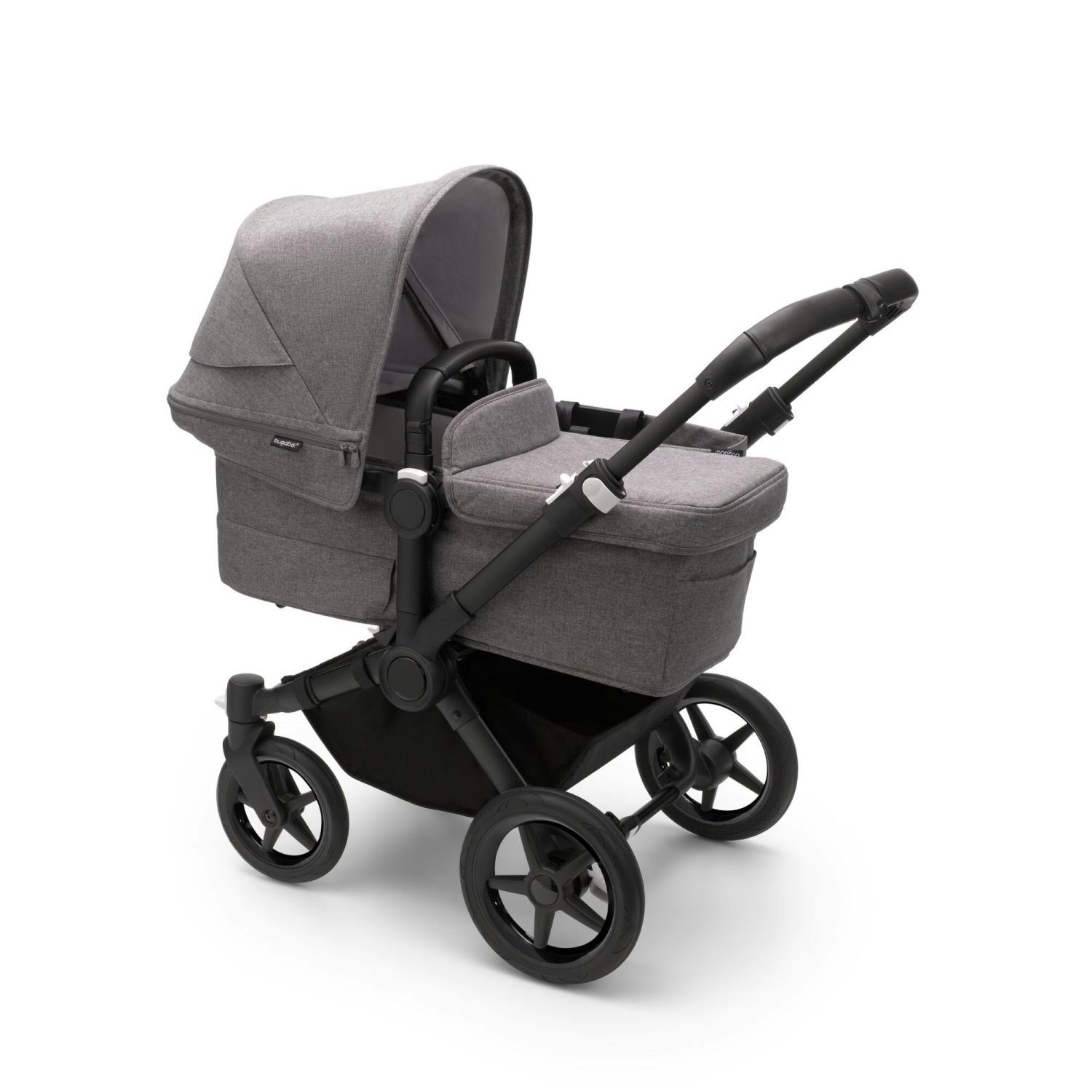 Bugaboo Donkey 5 Mono Grey melange inkl. Turtle Air + 360 Isofix bas