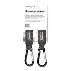 AddBaby Barnvagnskrokar 2 pack