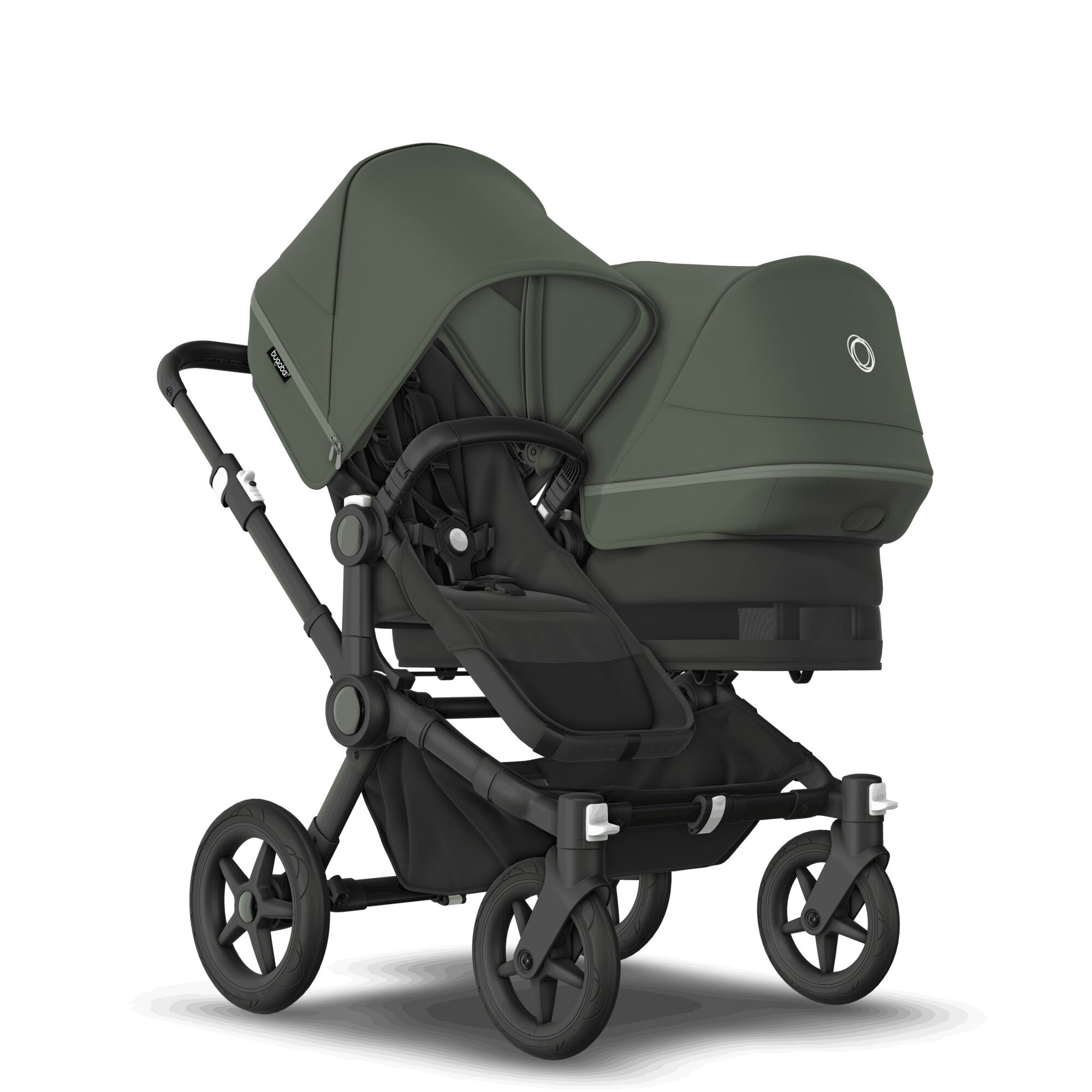 Bugaboo Donkey 5 Duo Midnight Black Forest Green