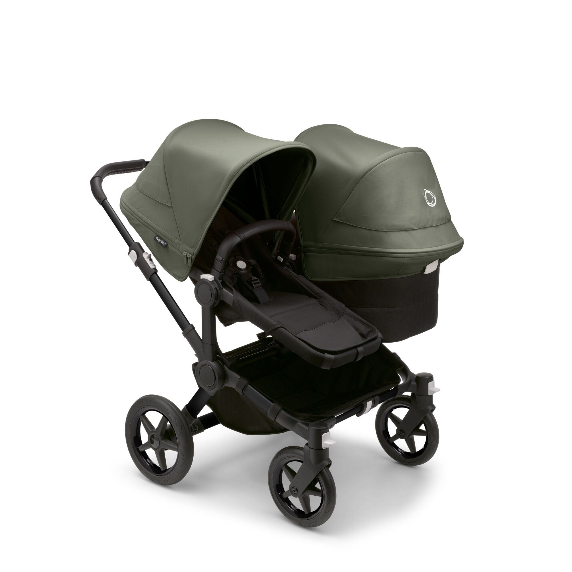 Bugaboo Donkey 5 Duo Midnight Black Forest Green