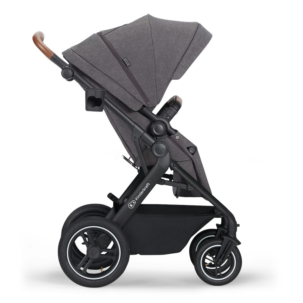 Kinderkraft B-Tour 3 in 1 Barnvagn Dark Grey