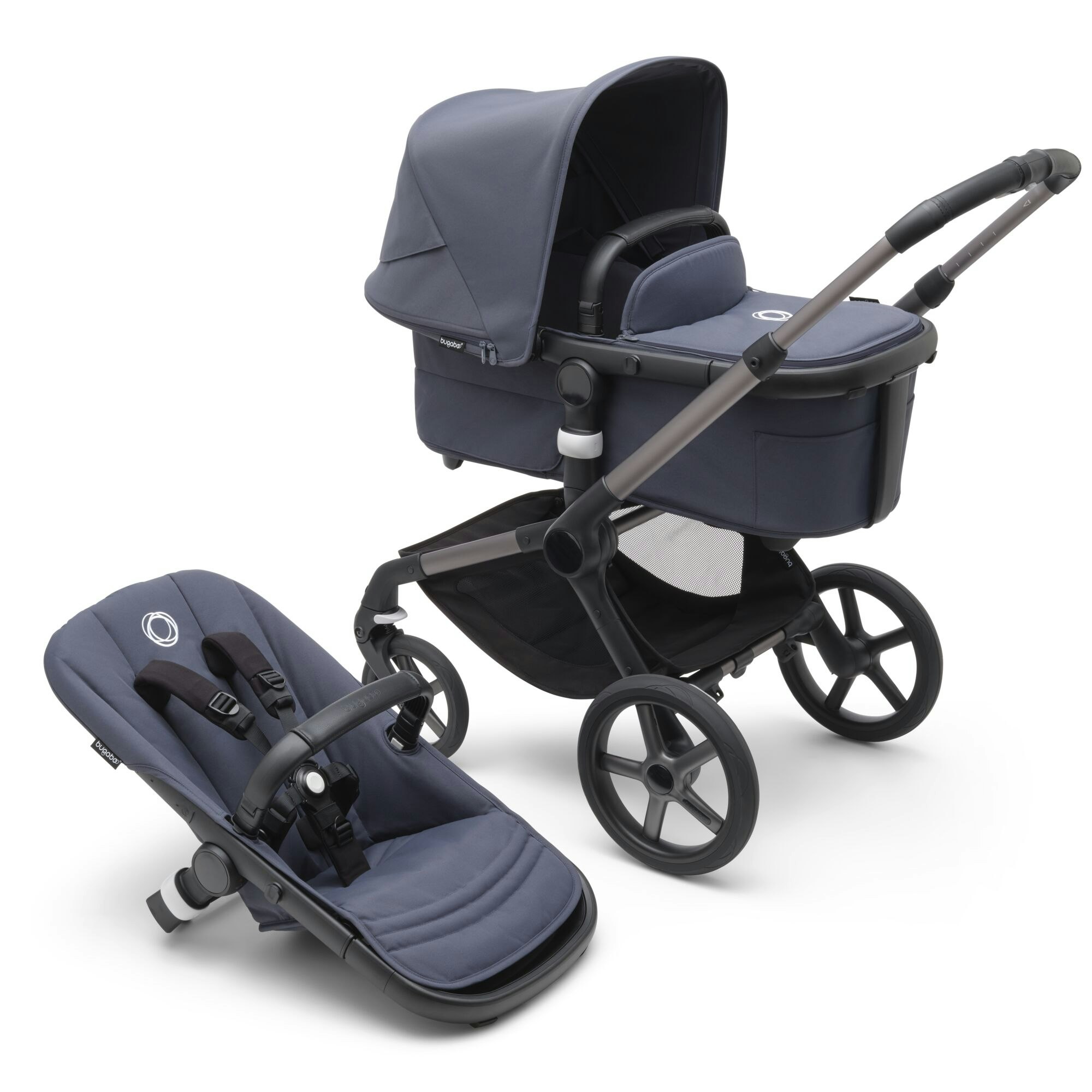 Bugaboo Fox 5 Graphite Stormy Blue