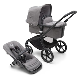 Bugaboo Fox 5 Black Grey Melange