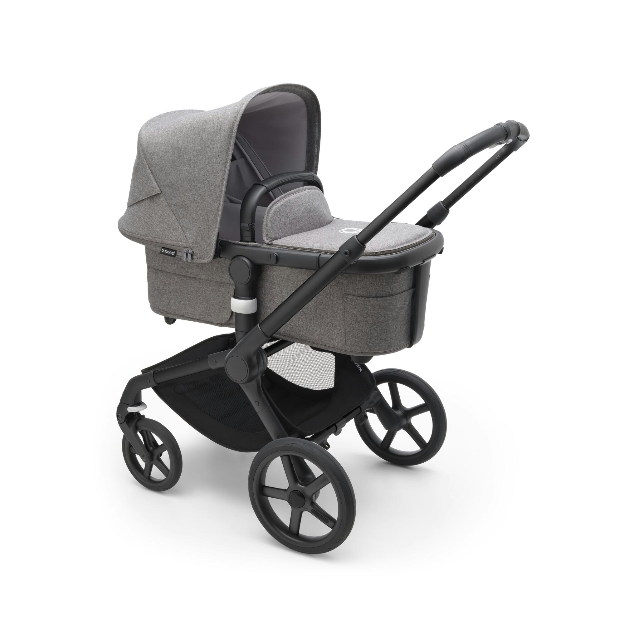 Bugaboo Fox 5 Liggdel - Black Grey Melange