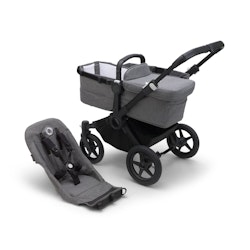 Bugaboo Donkey 5 Base Black Grey Melange