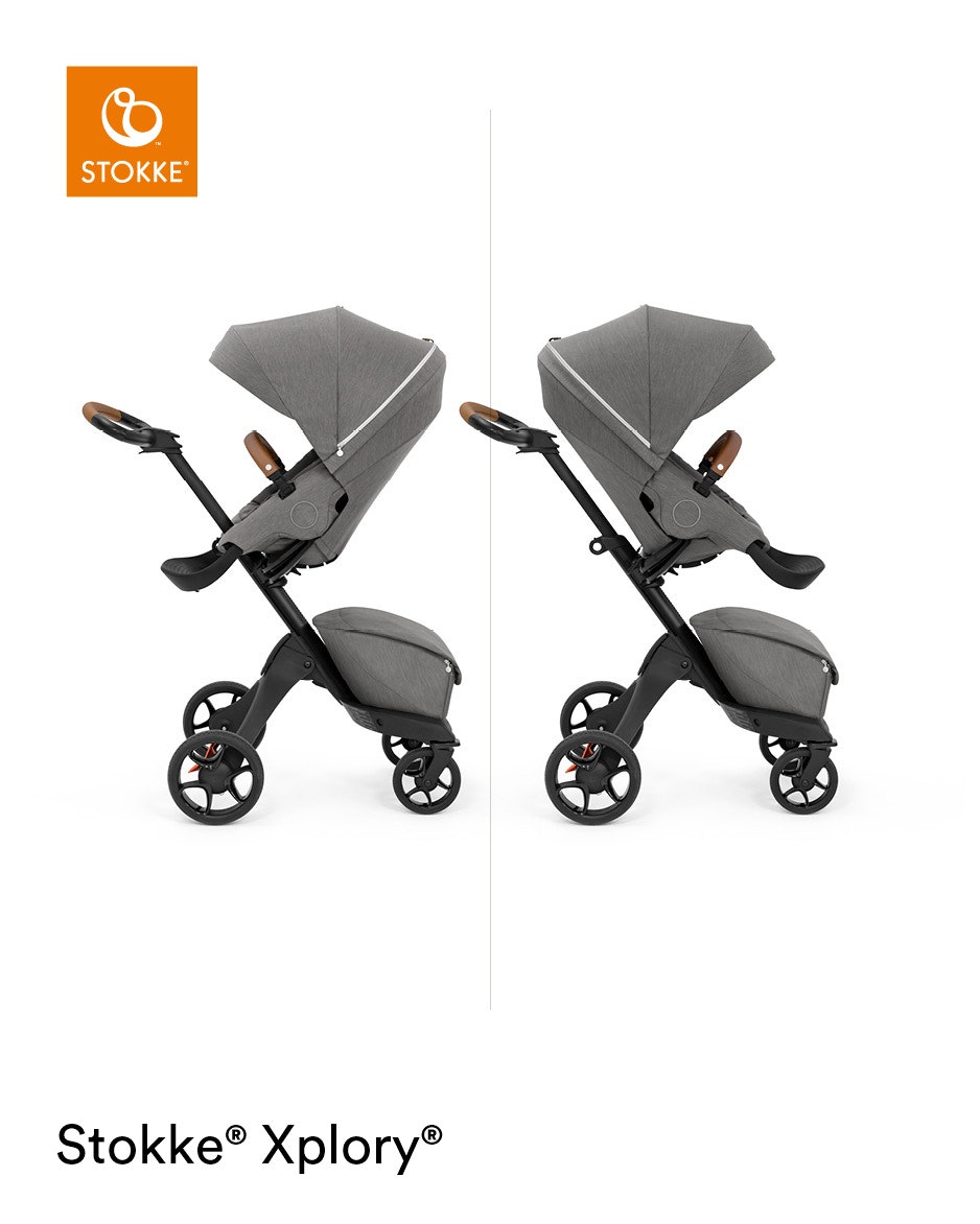 Stokke Xplory X Modern Grey Barnvagn Sittvagn