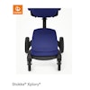 Stokke Xplory X Royal Blue Sittvagn Barnvagn Stroller Klapvogn