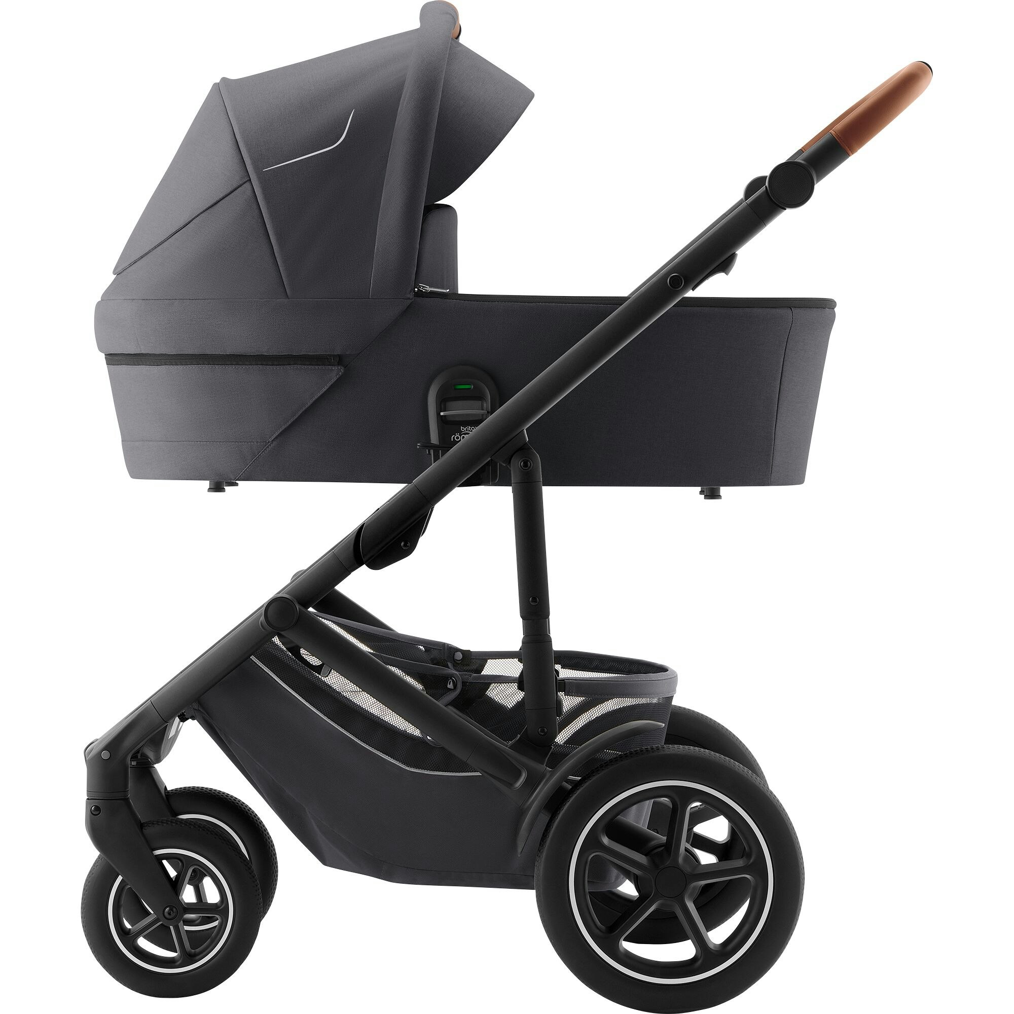 Britax Smile 5Z inkl. Baby-Safe 5Z2 Midnight Grey Babyskydd 3 in 1 Barnvagn