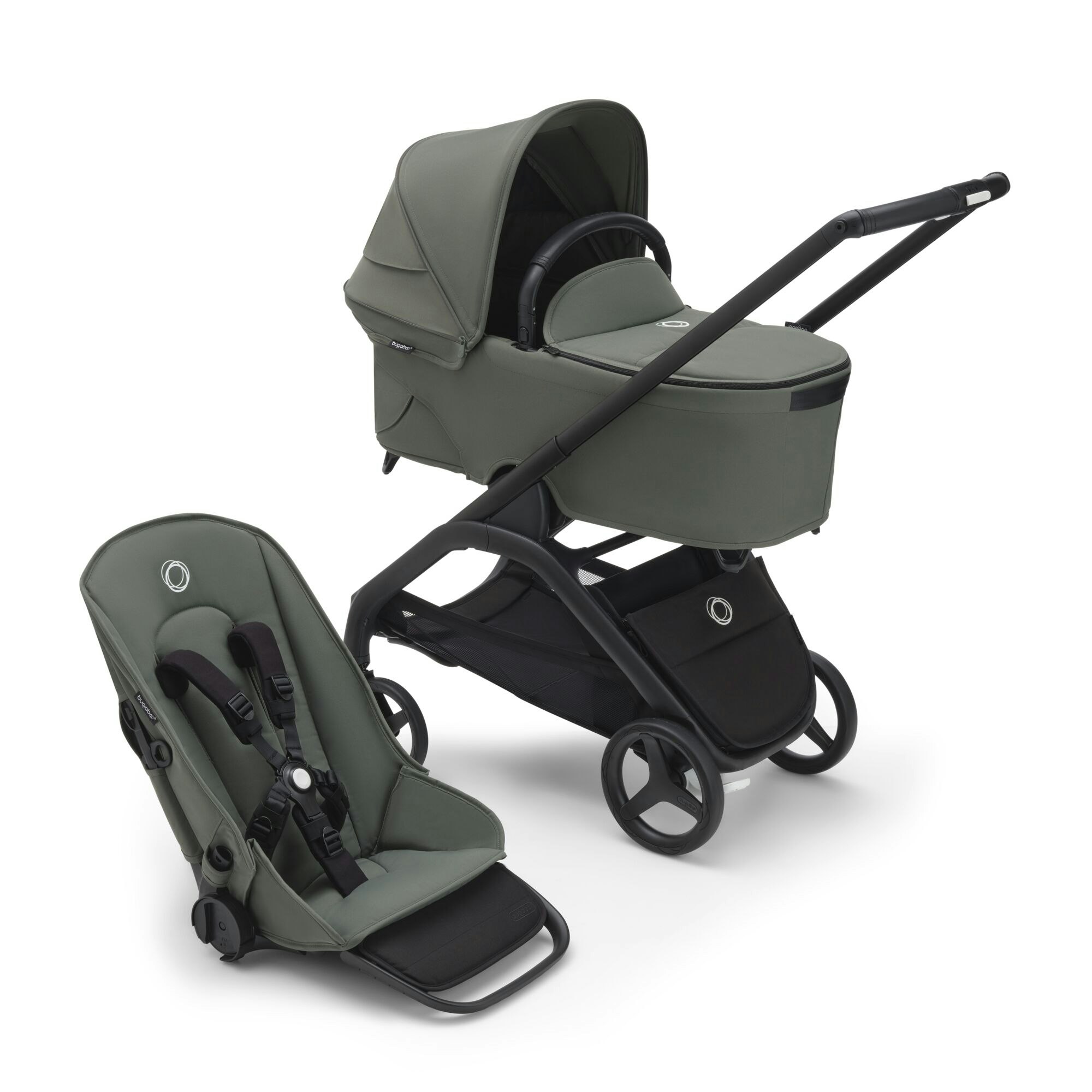 Bugaboo Dragonfly Black Forest Green