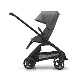 Bugaboo Dragonfly Black Grey Melange Sittvagn