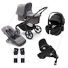 Bugaboo Fox 5 Barnvagn 4 in 1 Barnvagnspaket Babyskydd Isofix bas Adapter