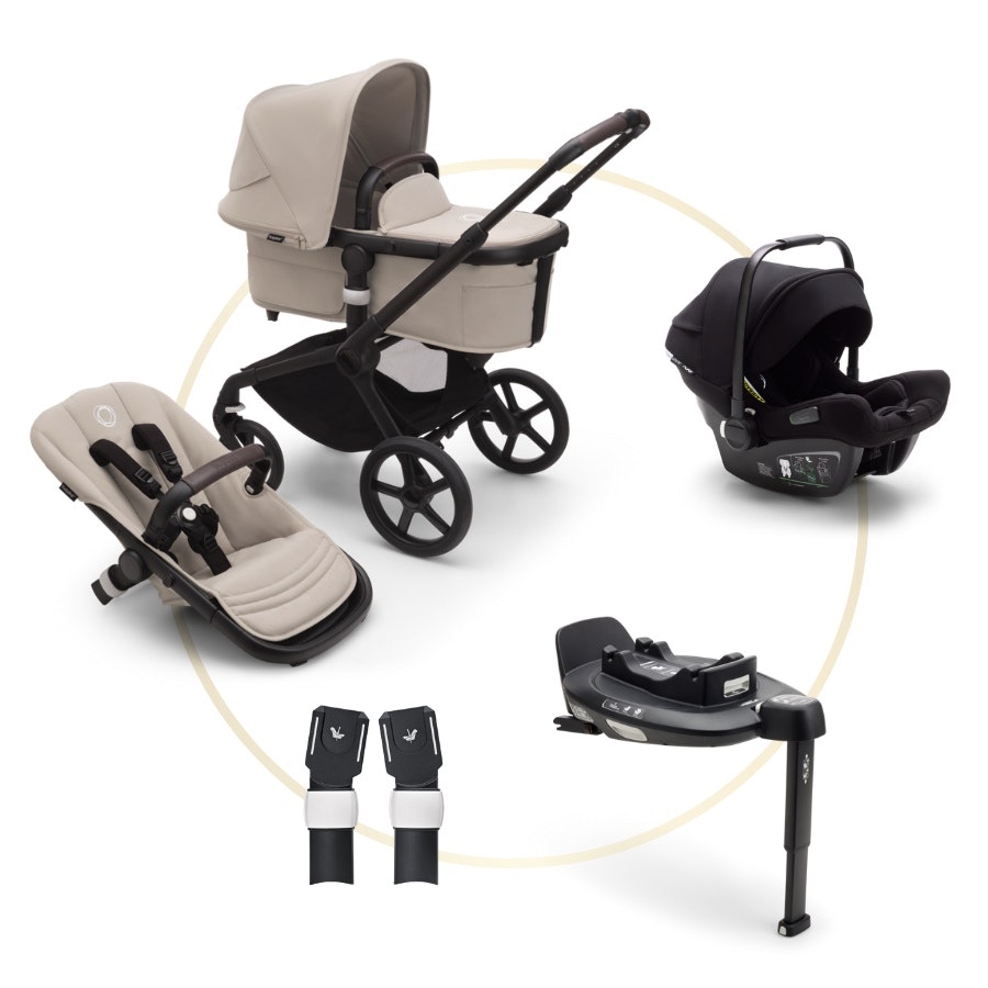 Bugaboo Fox 5 Desert Taupe inkl. Turtle Air + 360 Isofix bas