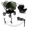 Bugaboo Donkey 5 Duo Forest Green 4 in 1 Paket