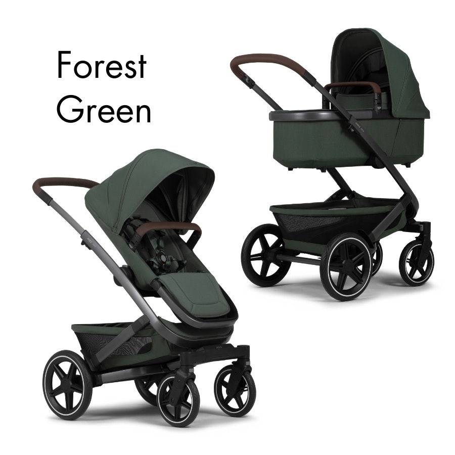 Joolz Geo 3 Mono Forest Green Barnvagn Duovagn