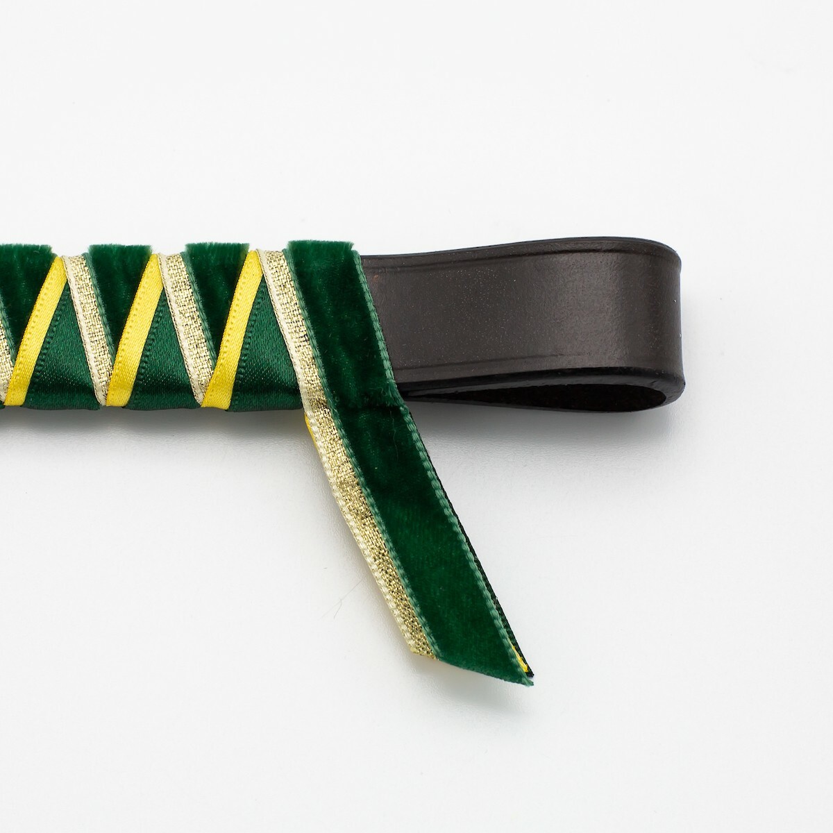 Everyday Browband -Green & Gold