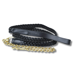Braided Lead Rein with Chain