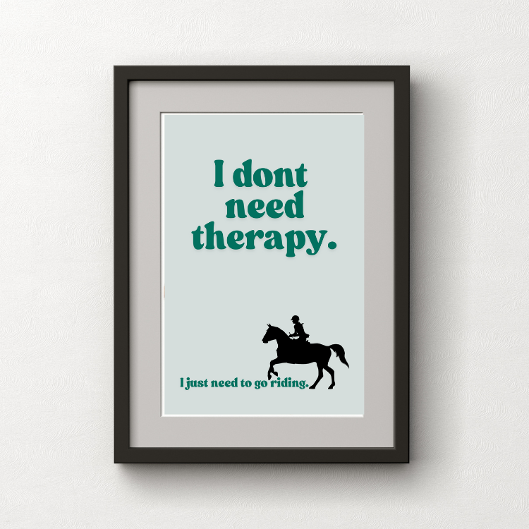 H & H Poster 30x40 - Go Riding