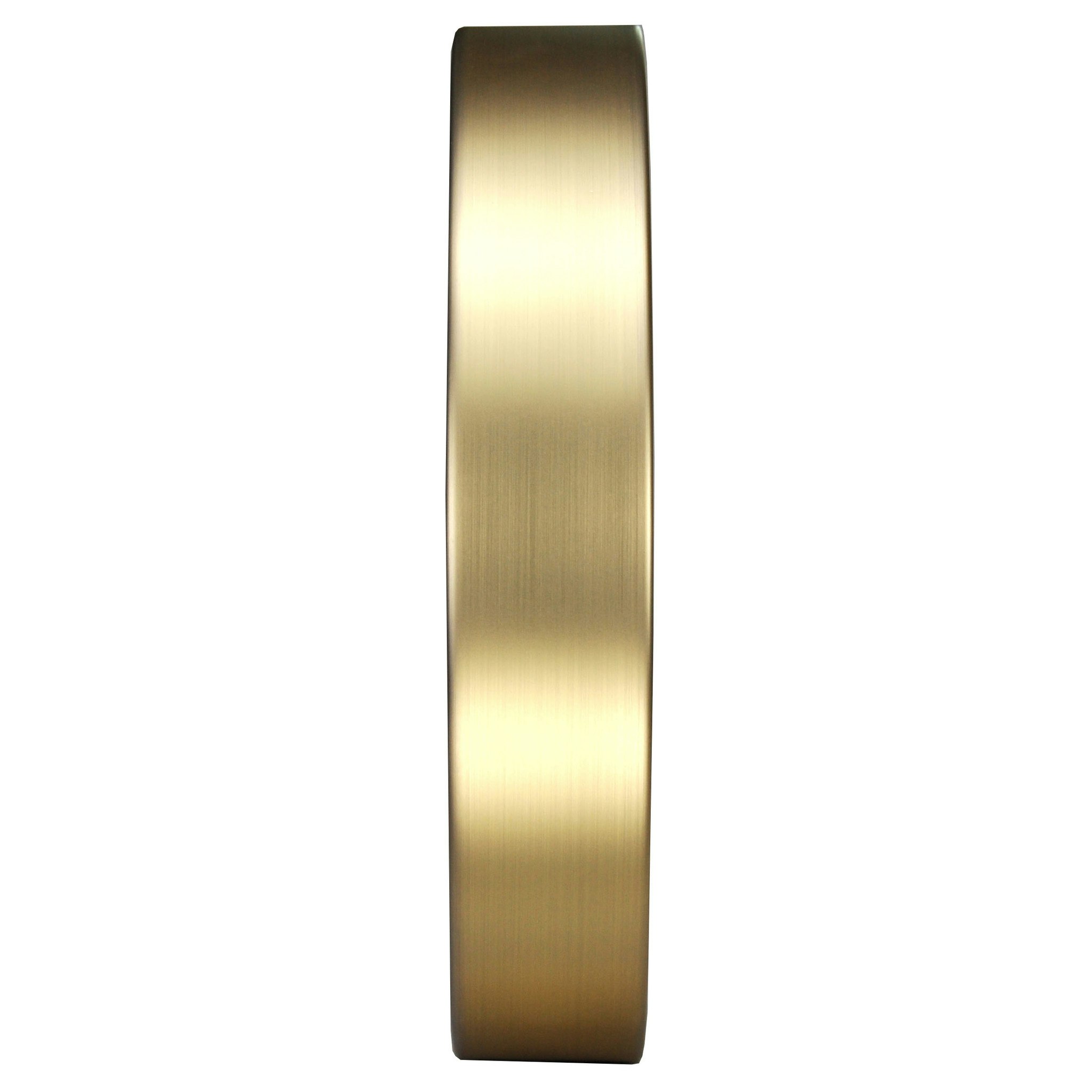 Tiq Väggur Design Guld Ram25 cm