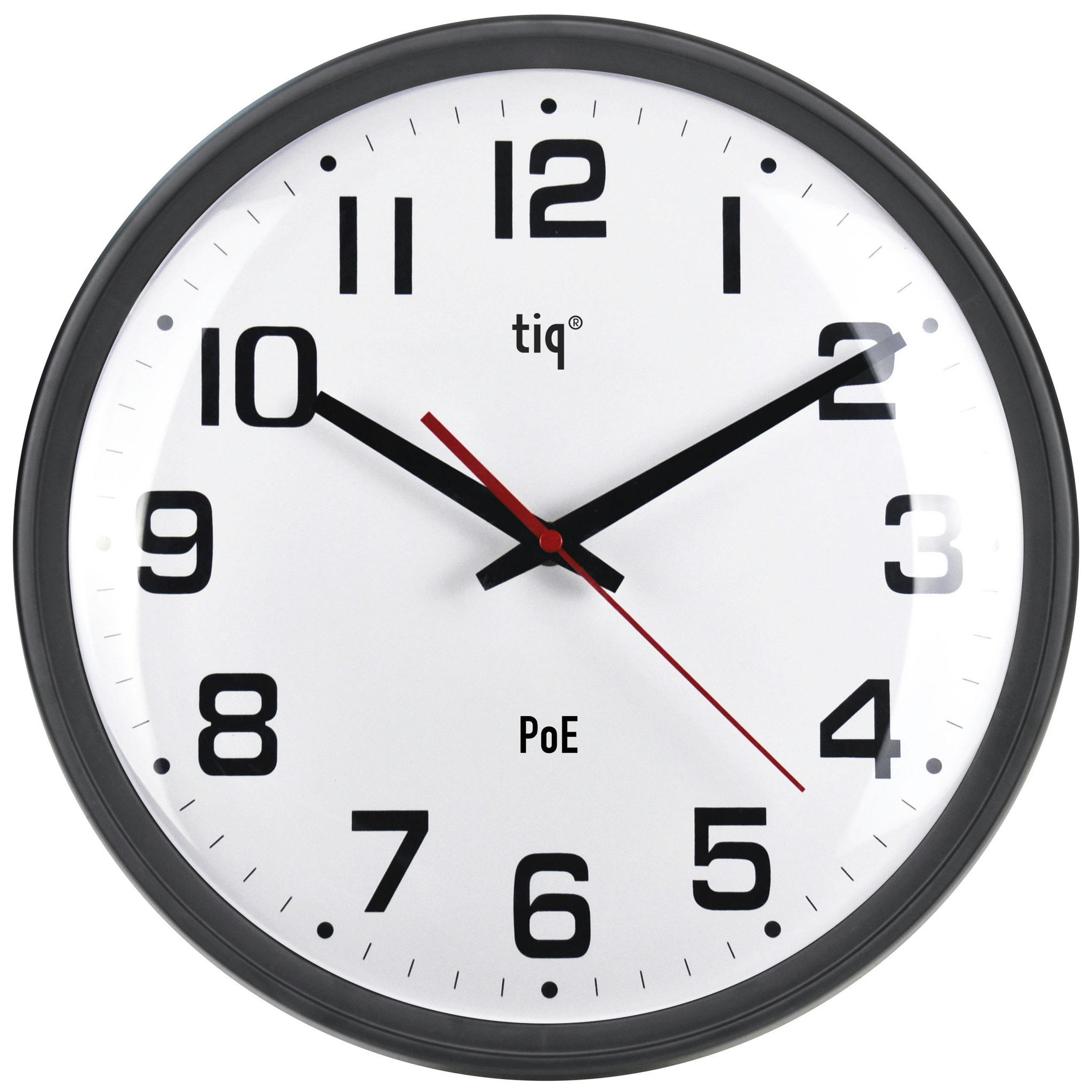 Tiq Väggur NTP Svart Ram 348mm