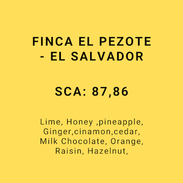 FINCA EL PEZOTE - EL SALVADOR