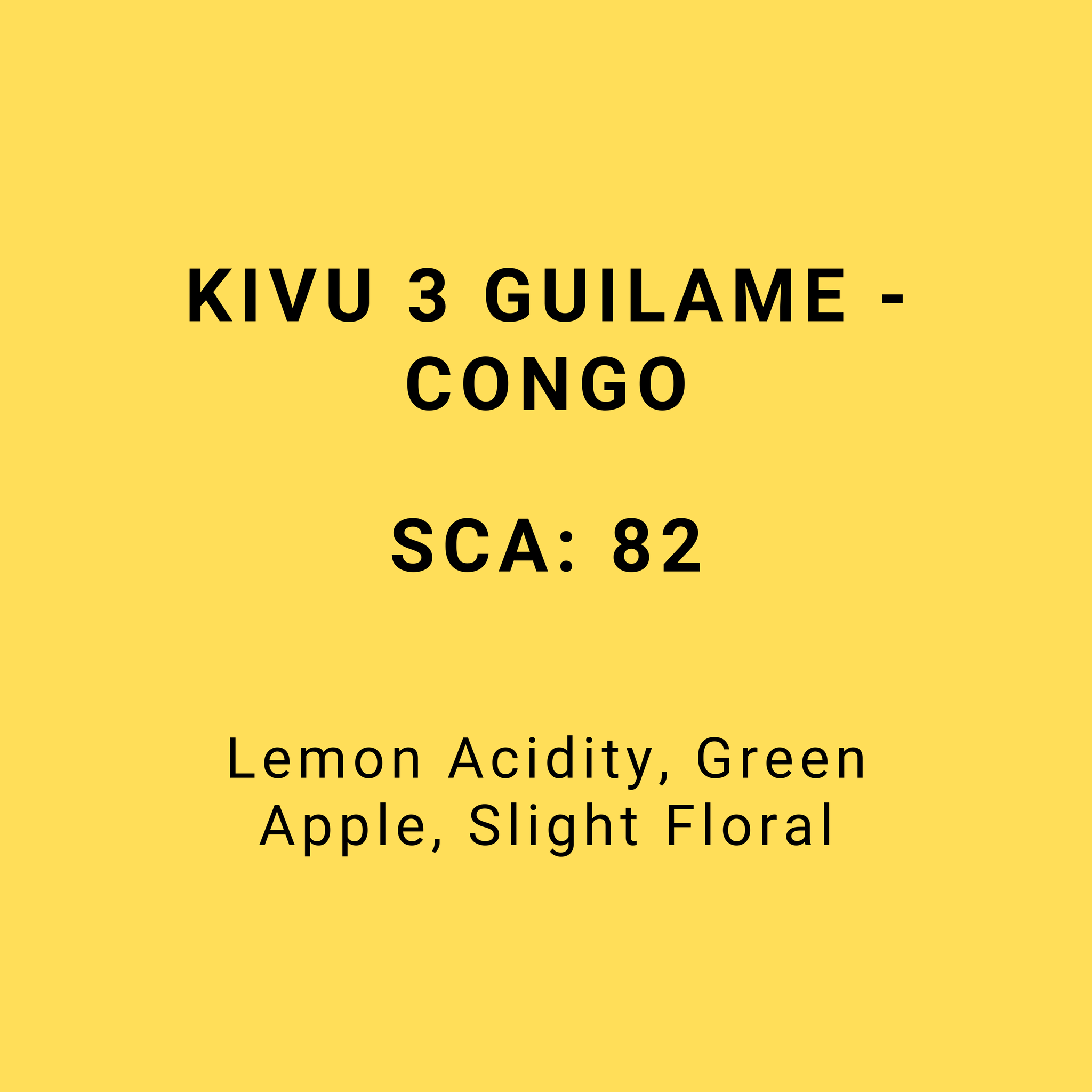 KIVU 3 GUILAME - CONGO