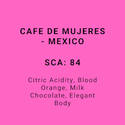 CAFE DE MUJERES - MEXICO