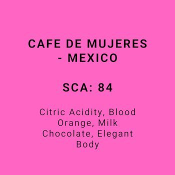 CAFE DE MUJERES - MEXICO
