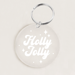 Nyckelring - Holly jolly