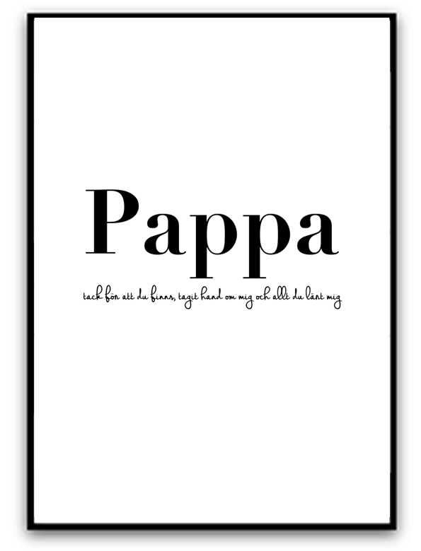 Print - Pappa