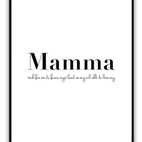 Print - Mamma