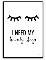 Print - I need my beauty sleep