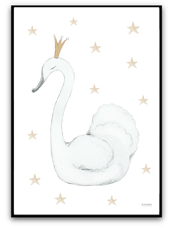 Print - Swan
