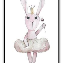 Print - Ballerina bunny