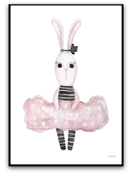 Print - Girly bunny