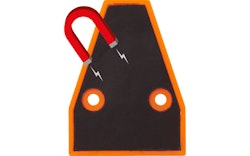 Pyramide vater med magnetisk holder