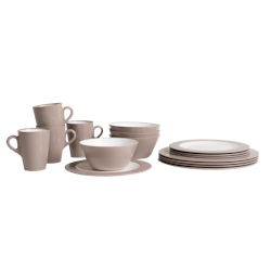 Omada Servis eat pop beige, 16 deler